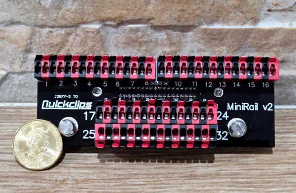 Rescom Mini Rails V2 32CUE MINI RAIL - Quick Clips